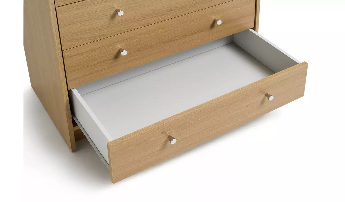 Malibu 7 Drawer Chest - Oak Effect